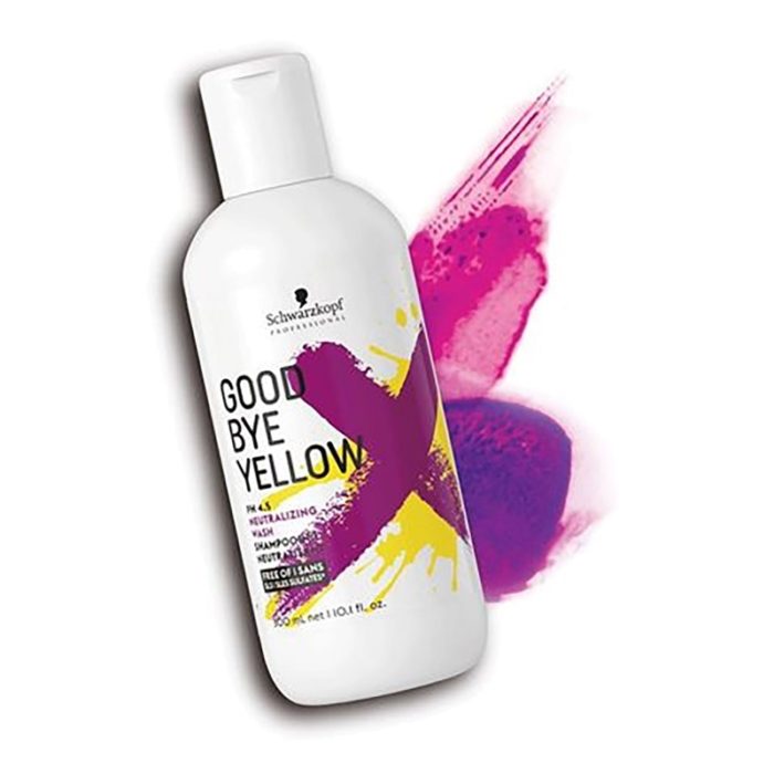 Schwarzkopf Goodbye Yellow Shampoo 300ml - Image 2