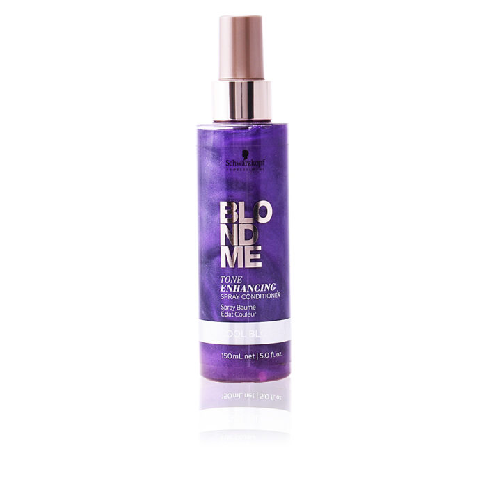 Schwarzkopf BLONDME Tone Enhancing Spray Conditioner- Cool Blondes 150ml - Image 2