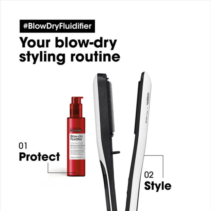 Loreal Blow-Dry Fluidifier 10-In-1 Cream 150ml - Image 3