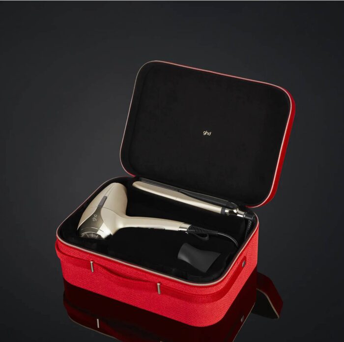 GHD Platinum+ & Helios™ Deluxe Gift Set in Champagne Gold - Image 2