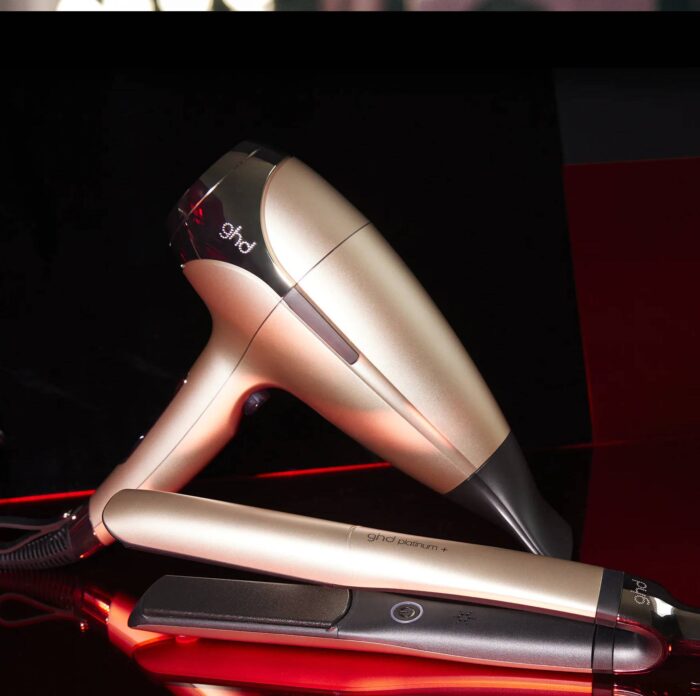 GHD Platinum+ & Helios™ Deluxe Gift Set in Champagne Gold - Image 6